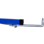Drywall Rolling Lifter Panel, 16ft Sheetrock Lift Drywall Lift, 150lb Weight Capacity Panel Hoist Jack Tool, Steel Material w/Telescopic Arm & 3 Lockable Wheels, 4ft x 16ft Plasterboard Size - Blue