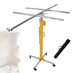Sheetrock Hoist Holder, 150LBS Load Capacity with Hand/Electric Drive, Auto Self-Lock, Telescoping Arm Reaches 16.4FT for Wall and Ceiling Panel Placement 3M