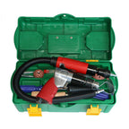 Pneumatic Reversible Air Drill 1800rpm Low Speed 4000rpm High Speed AirTire Buffer Tire Grinder With Rear Exhaust & Whip Hose,Domed Contour Rasps For Inner Liner Cleaning,Reaming And Drilling