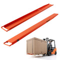 VEVOR Forklift Extensions 96 x 6.5 in, Upgrade Retaining Loop & Bottom Lock