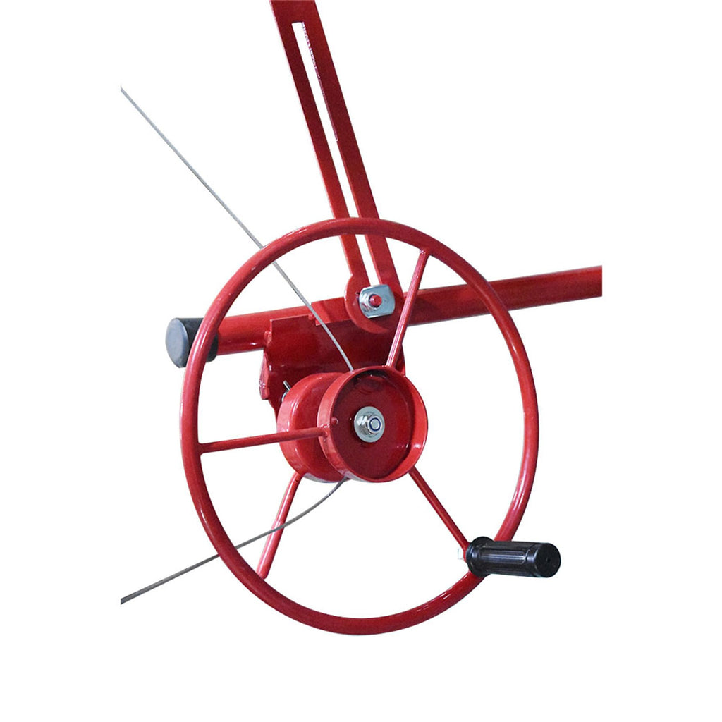 waltyotur 16Ft Red Drywall Panel Hoist with Caster