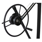Drywall Lift 13 Ft, 150 LBS Heavy Duty Drywall Panel Hoist Jack, Rolling Sheetrock Lift with 360 Adjustable Telescopic Arm, Built-in Winch & 3 Lockable Wheels,Black,Black