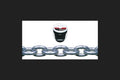 Campbell 0140633 System 3 Grade 30 Low Carbon Steel Proof Coil Chain in Round Pail