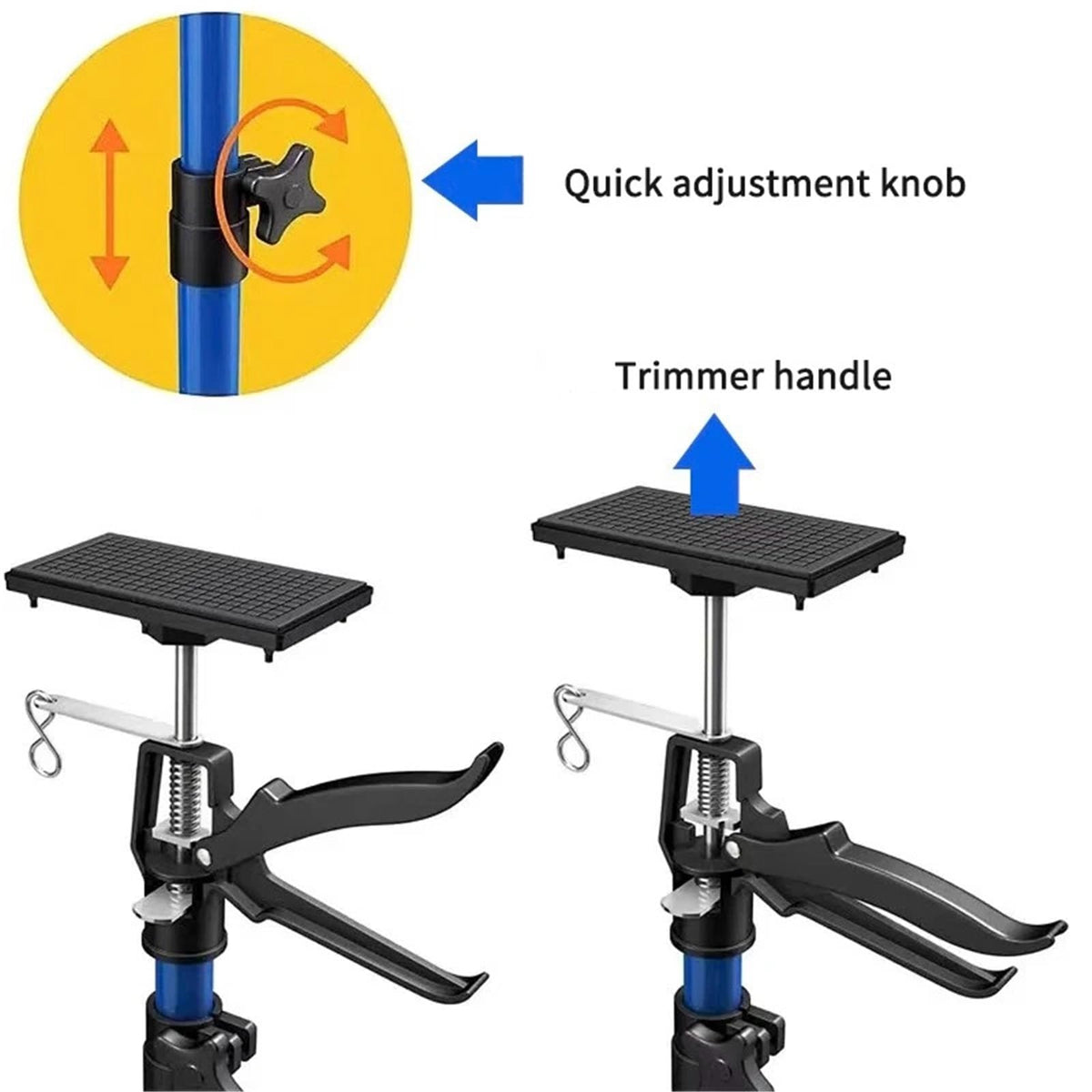 Telescopic Support Rod Wooden Hanging Cabinet Lifter Ceiling Cupboard Frame Raising Tools Home Decoration Installation Bracket for Cabinet Jack, Drywall Jack