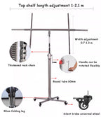 Drywall Lift Heavy Duty Drywall Panel Lifter for Ceilings, Stainless Steels Plaster Board Hoist, Construction Lockable Tool, 50kg Mobile Sheetrock Rise Assist(2.8m(9ft))