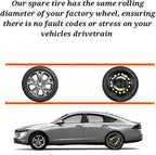 RJ-MODINI- Spare Tire Kit Fits 2013-2025 Honda Accord Hybrid, Includes Tire Changing Kit & Storage Case