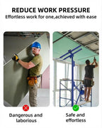 CuisinSmart 11 ft Drywall Lift 150 LBS Capacity Sheetrock Lift