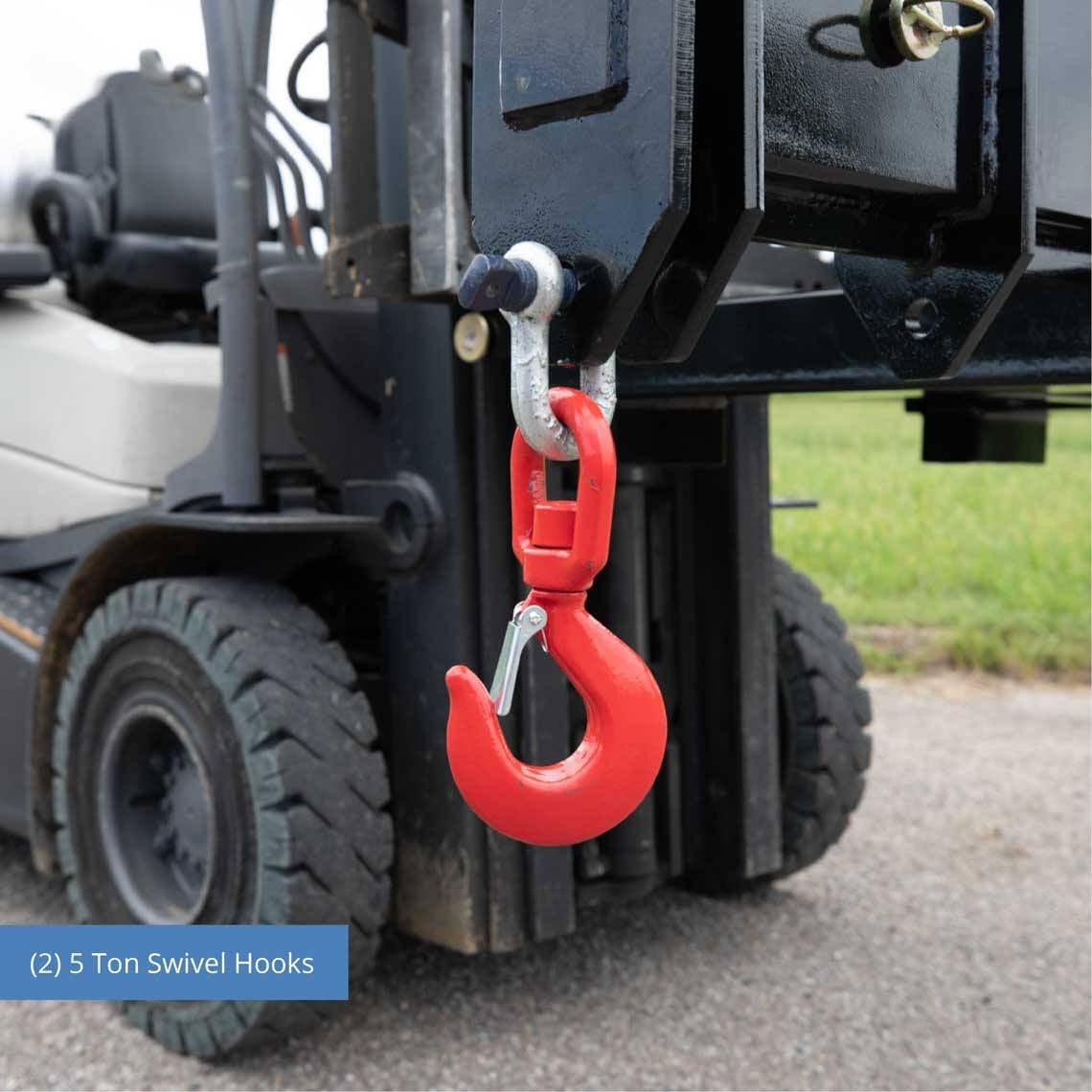 Titan Attachments Forklift Spreader Beam 90" - 144" Adjustable Telehandler