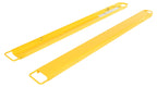 Vestil FE-6-84 Steel Fork Extensions 6 in. x 84 in. 4,000 Lb. Capacity Yellow