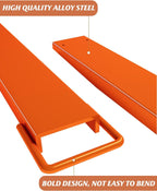 Pallet Forklift Extensions, 96" Fork Extensions 4.5" Width, Heavy Duty Fork Extensions for Forklifts, 1 Pair Forklift Extensions for Forklift Truck