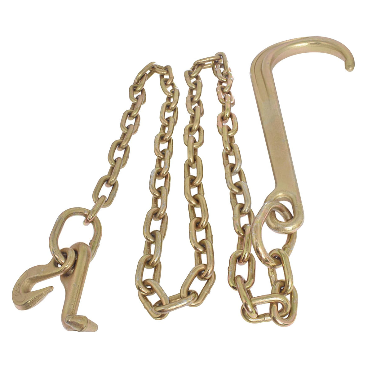 Compatible with 5/16 x 6 FT Grade 70 Tow Chain 15 J Hook Mini R Replacement for Recovery Wrecker Axle