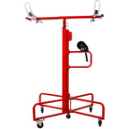Drywall Lift Panel 13' Lift Drywall Panel Hoist Jack Lifter Jack Rolling Caster Wheel