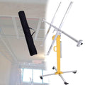 Drywall Jack Lift for Ceilings, Heavy Duty Drywall Lift, Rolling Drywall Lift Panel Lift, Adjustable Drywall Jack Lift, Steel Construction Tools ()
