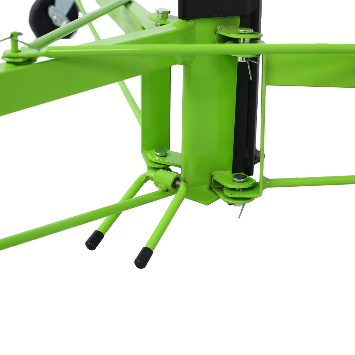 Tidyard Drywall Lift Panel Hoist, 11 Foot Adjustable Telescoping Steel Drywall Lifter with Built-in Winch Brake and Foldable Tripod Base for Home Renovation and Commercial Construction