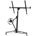 Drywall Lift Panel 13' Lift Drywall Panel Hoist Jack Lifter,Black