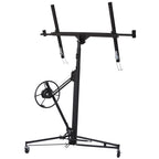 Drywall Panel Hoist Drywall Lift Rolling Panel Hoist Jack Lifter 16ft Black Color