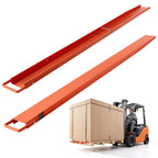 VEVOR Forklift Extensions 96 x 5.5 in, Upgrade Retaining Loop & Bottom Lock