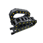 25x25 25x38 25x50 25x57 25x70 25x77 25x103mm Nylon Mochine Towline Cable Chain Non-Opening Enclosed Drag Chain L1m for CNC