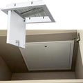 Lockable Ceiling Access Panel 20x30in (508x762mm) - Durable Drywall Lift Attic Door for Easy Inspections, Cable & Plumbing Service Access, Multiple