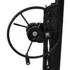 Gecheer Drywall Lift Hoist Jack – 13 ft Adjustable Panel Lifter, 150 lb Capacity, Foldable Steel Construction with Built-in Winch & Brake, for 4x8 to 4x16 Sheets