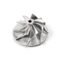 Billet Forged Turbocharger Compressor Wheel 36x46mm 8+0 Reverse Rotation 5-AXIS CNC Machine 3.1mm Bore Size