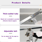 Drywall Lift Panel, Manual and Electric Dual Purpose 10.5ft/12.4ft Max Height Three in One Drywall Lift Stability and Durability Lift for Ceiling and Walls Tools Sheetrock Lifter Tool(3.2M(10.5