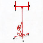 16FT Red Drywall Lift, 150LBS Heavy Duty Sheetrock Hoist