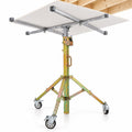 Drywall Lift with Hand Crank and Drill Drive for Ceiling Work 3.5m
