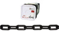 Campbell 0990856 Plastic Chain in Square Pail, #8 Trade, 0.29" Diameter, 138' Length, Black
