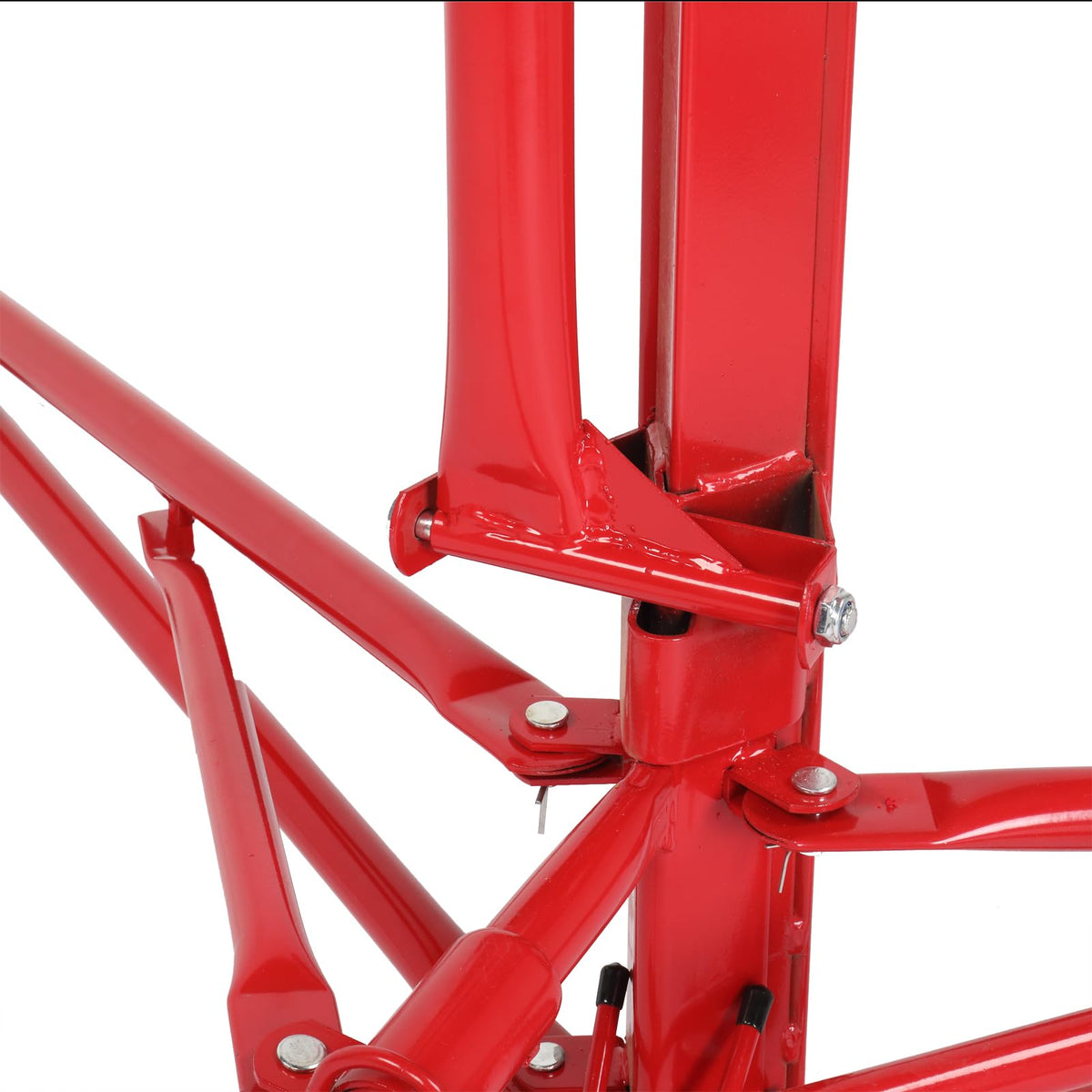16FT Drywall Lift Sheetrock Lift, 150LBS Capacity, Drywall Lift Panel Hoist with Telescopic Arm, Drywall Jack Lift for Home Improvement Classic, 4'x16' Panel Size, Bright Red, Steel