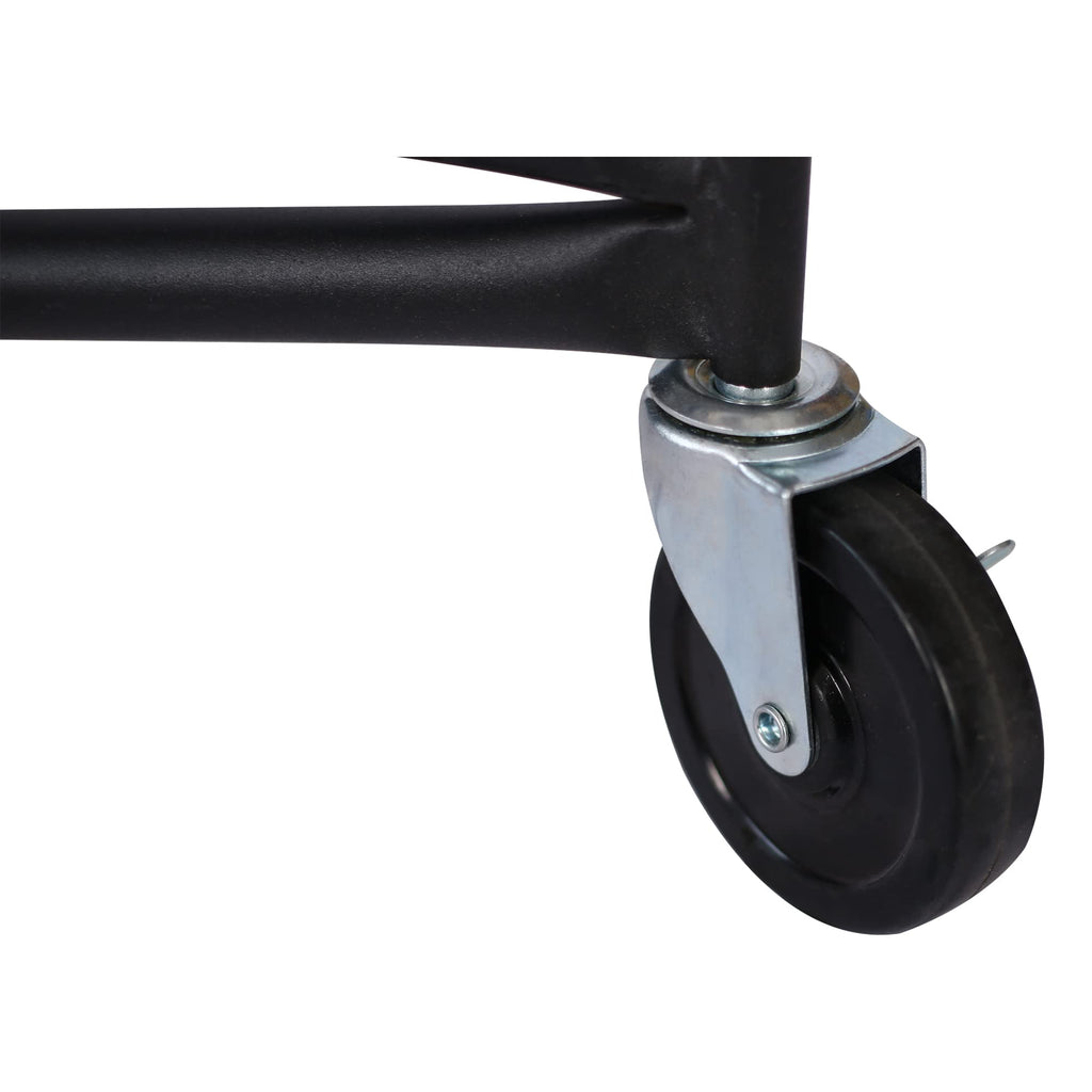 Gecheer Drywall Lift Hoist with Built-in Winch and Brake – 16 ft Rolling Panel Lifter, 150 lb Capacity, Adjustable Height 4–16 ft, Foldable Steel Frame, Easy One-Person Operation