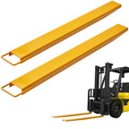 VEVOR Forklift Extensions, 96 Inch Pallet Fork Extensions 4.5 Inch Width, Heavy Duty Fork Extensions for Forklifts, 1 Pair Forklift Extensions for Forklift Truck