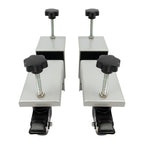 Door Installation Kit for 1.375-1.75 Inch Doors, 1000 lbs Capacity, 4 Positioning Clamps, Silver, Heavy Duty Moving and Mounting Tool for Contractors & DIY Homeowners