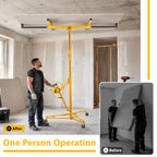 Rovibek 11FT Drywall Lift, Drywall Jack Lift for Ceiling