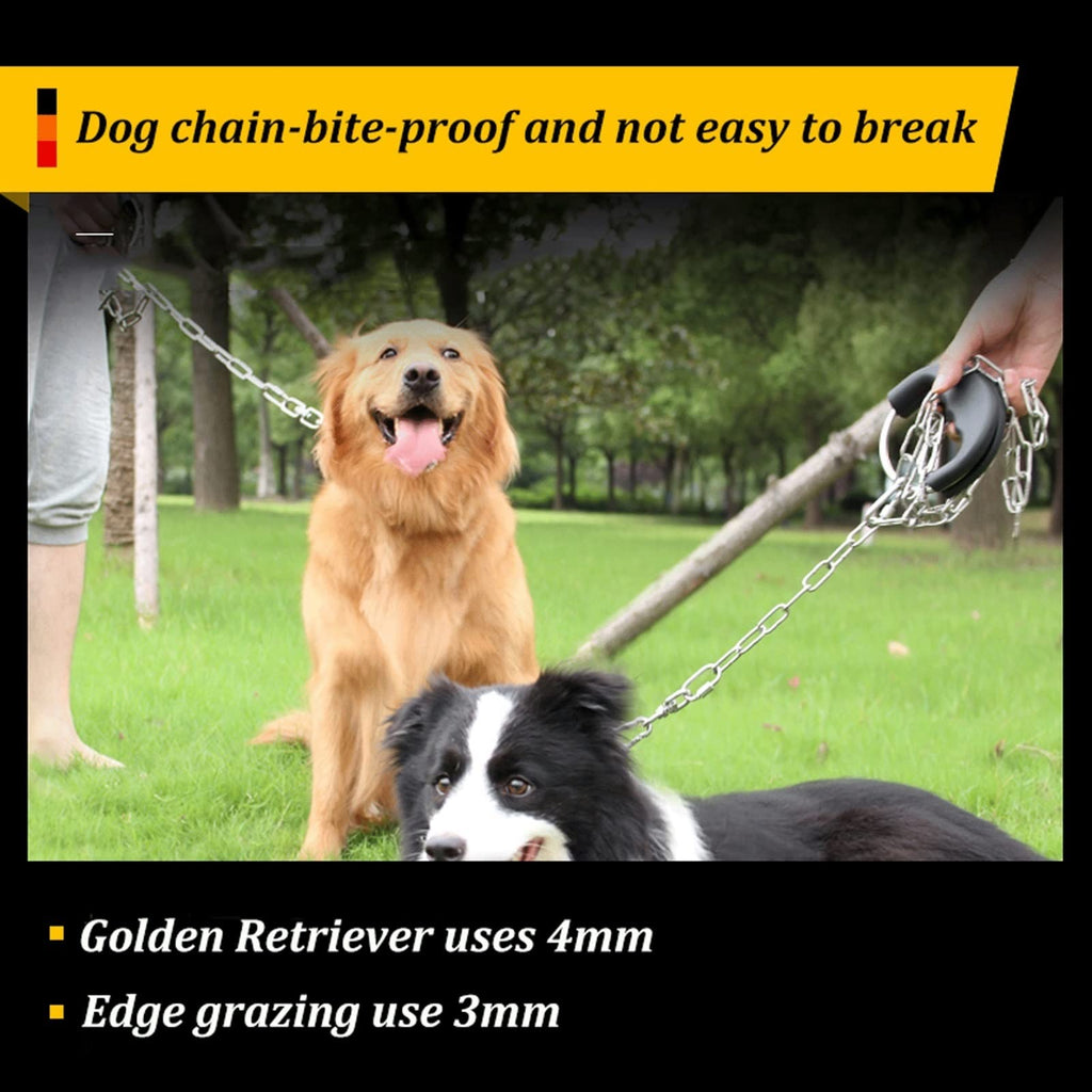 Stainless Steel Garden Chain, decorative Chain Safety Guardrail Chain Restrain The Dog Chain Dog Chain( golden Retriever) Hang Clothes And Quilts Stainless Steel Coiled Chain Chandelier Chain