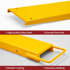 YITAMOTOR 92"x6.5" Forklift Extensions, Heavy Duty Fork Extender Reach