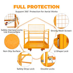 45x43 Inch Forklift Safety Cage,1400lbs Capacity Aerial Lift Basket