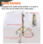 Drywall Lift Heavy Duty Sheetrock Lifters for Drywall, 10/11.5 Ft Plasterboard Lifter Panel Hoist with Lockable Wheels, Commercial Sheet Lift Assist Tool(3.0 m(10ft))