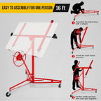 Heavy Duty Drywall Lift 16FT–22FT –