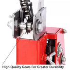 4-In-1 Plasterboard Lift Plaster Board Sheet Hoist Heavy Duty Drywall Lift Crane Hole Punch and Level Drywall Lift for Home Improvement Easy Assembly Built In Wheels,3.0m