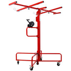 Gecheer Drywall Lift Hoist Jack with 150lb Capacity and 13ft Height for DIY Construction Projects