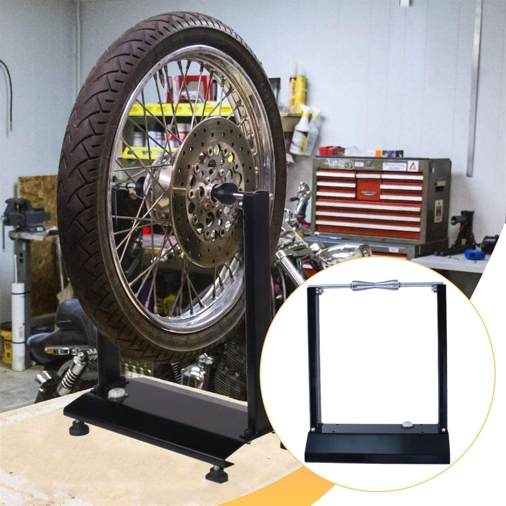 Motorcycle Wheel Balancer Tire Alignment Balancing Tool Spare Part Wheel Lifting Portable Sturdy Balancer Stand