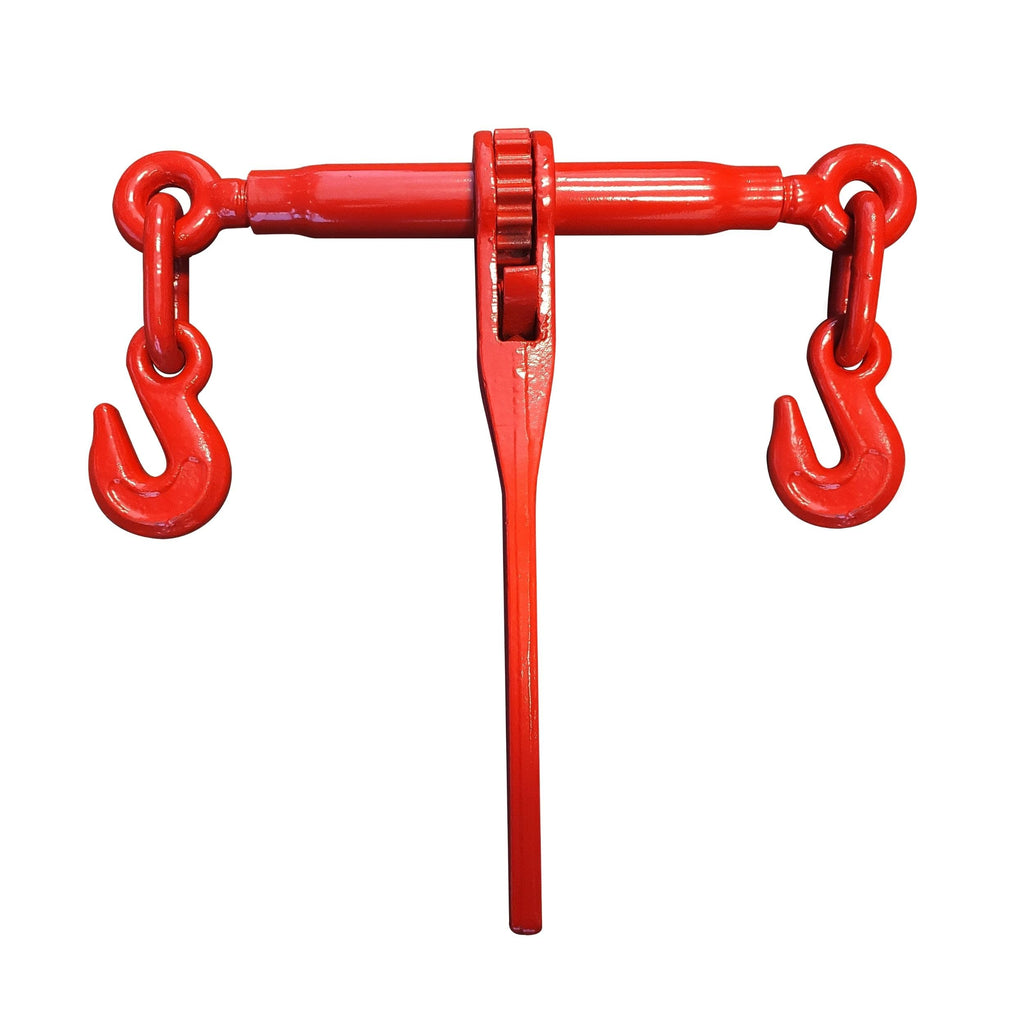 5/16" X 20 ft G70 Transport Chains with Grab Hooks - 6 Pack