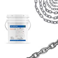 1/4 Chain G43 High Alloy Steel with 2600 lb. Working Capacity and 5200 lb. Breaking Strength (1/4" G43 (1.24 Inch x 0.41 Inch), 100 Feet)