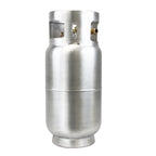 Flame King 33.5lb Aluminum Forklift Propane Tank with Gauge, DOT and TC Compliant, Lightweight, Rugged-Designed