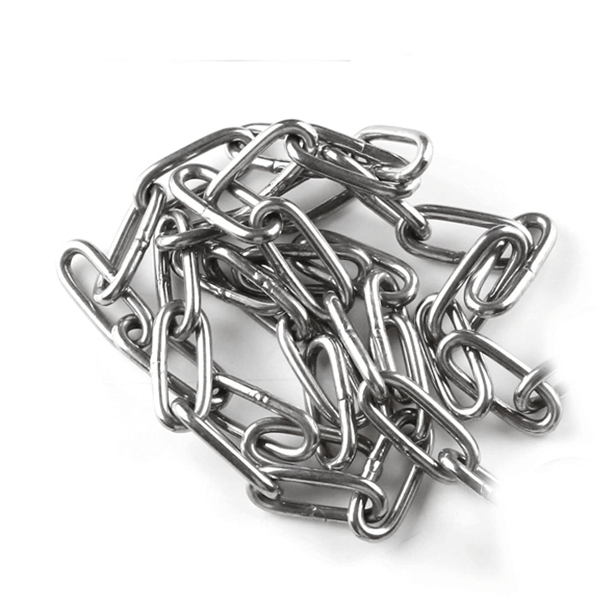 Stainless Steel Coiled Chain,Garden Safety Chain Lock Door Lock Car Lock Workshop Chain Decorative Chain Safety Guardrail Chain Restrain The Dog Chain Dog Chain (35kg)