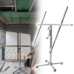 Safe Plate Lifter Tool, Heavy-Duty Drywall Sheet Lifter, 360° Adjustable Sheetrock Lifter with Rolling Casters & Extendable Arm, for DIY, Home Improvement
