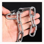 Garden Gate Chain,Restrain The Dog Chain Dog Chain (golden Retriever) Stainless Steel Chain Decorative Chain Anti-theft Door Chain Hang Clothes And Quilts Guardrail Chain Stainless Steel Coiled Chain