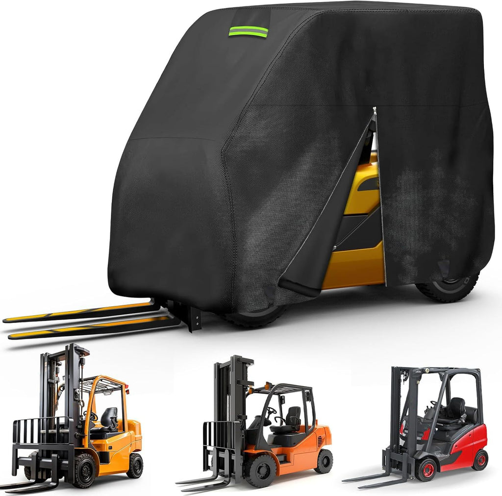 Forklift Cover for Genie GTH-5519 2007–2026, Forklift Protection Cover, All-Season Protection Forklifts Cab Covers, Heavy Duty All-Weather Forklifts Truck Covers