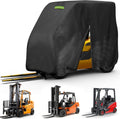 Forklift Cover for Outdoor Storage for Crown RC5515-30 2005-2015, Full-Cover Forklift Truck Protector with Zippered Side Access and Reflective Strips